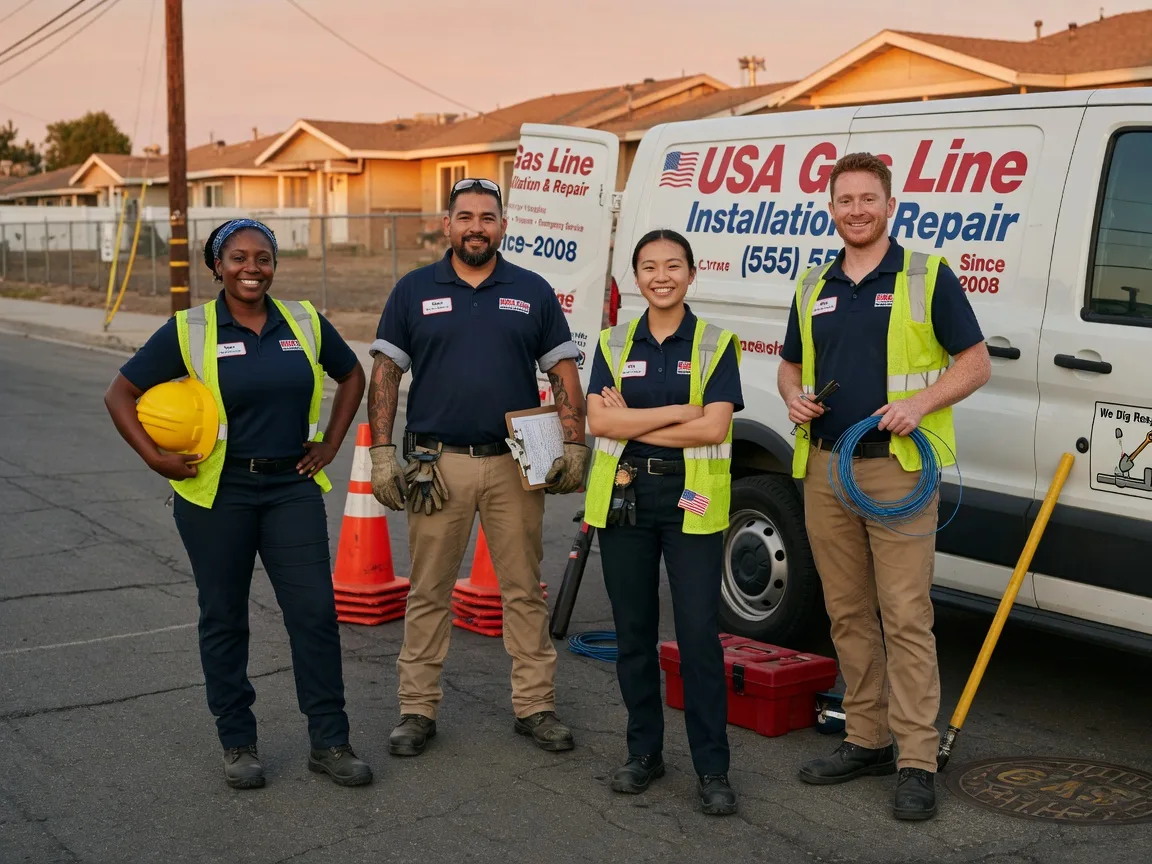 Gas Line Installation company in Wallis, TX